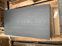Wastafel schap black oak 80cm (3x) - afbeelding 1 van  4
