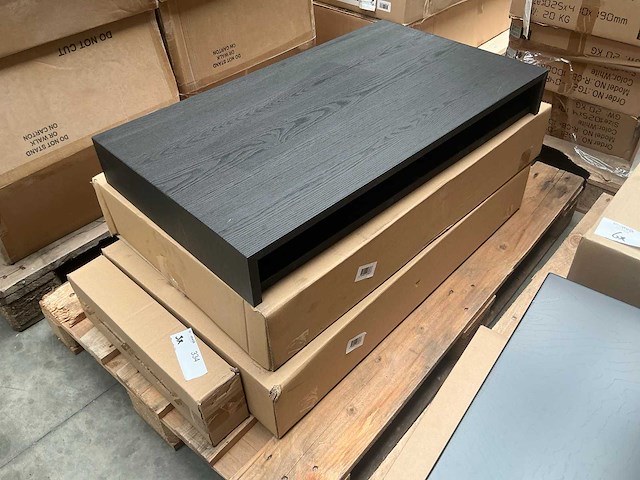 Wastafel schap black oak 80cm (3x) - afbeelding 3 van  4