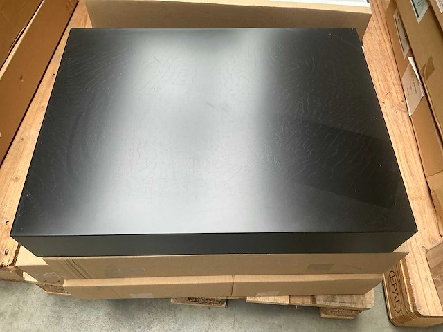 Wastafel schap zwart 60cm (6x) - afbeelding 2 van  4