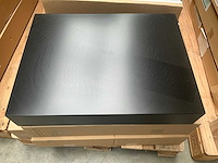 Wastafel schap zwart 60cm (6x) - afbeelding 2 van  4