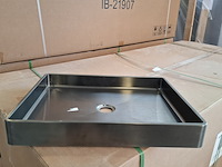 Wastafel skwarro, gun metal - afbeelding 1 van  4