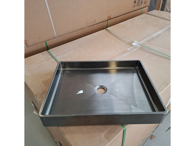 Wastafel skwarro, gun metal - afbeelding 2 van  4