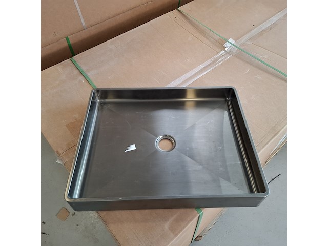 Wastafel skwarro, gun metal - afbeelding 3 van  4