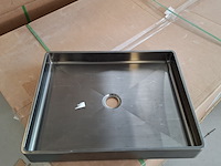 Wastafel skwarro, gun metal - afbeelding 3 van  4