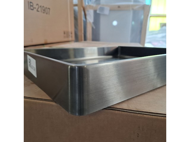 Wastafel skwarro, gun metal - afbeelding 4 van  4