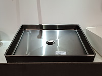 Wastafel xenz, gun metal - afbeelding 1 van  4
