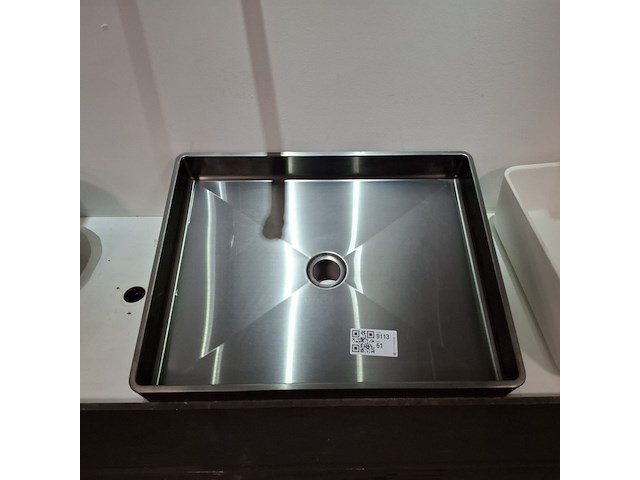 Wastafel xenz, gun metal - afbeelding 2 van  4