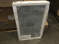 Wastafelblad, 81x47 cm, zwart - afbeelding 1 van  3