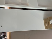 Wastafelblad, wave design, glans wit - afbeelding 1 van  5