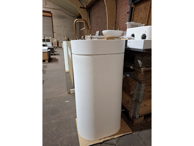 Wastafelkolom riho, essence, matt white - afbeelding 1 van  8