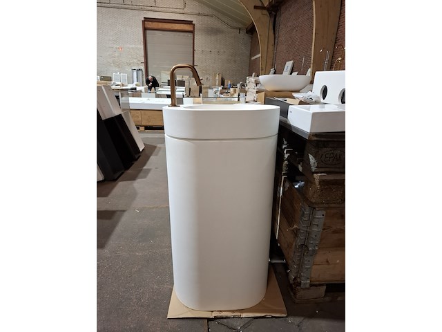 Wastafelkolom riho, essence, matt white - afbeelding 2 van  8