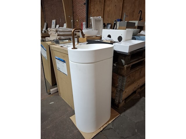 Wastafelkolom riho, essence, matt white - afbeelding 3 van  8