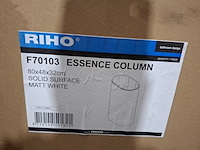 Wastafelkolom riho, essence, matt white - afbeelding 8 van  8
