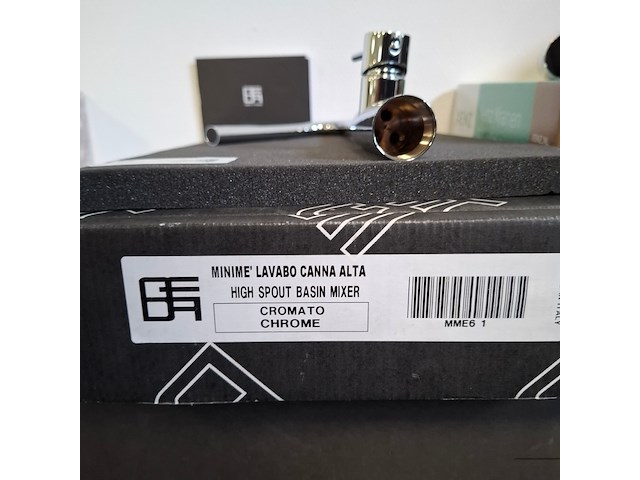 Wastafelkraan bea, miniem, chroom - afbeelding 5 van  5