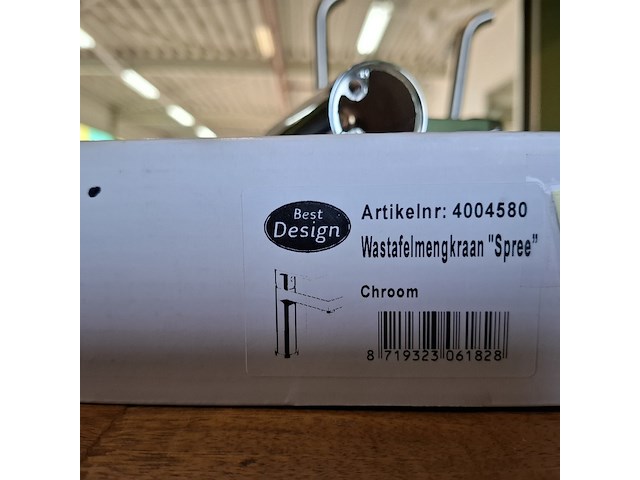 Wastafelkraan best design, spree, chroom - afbeelding 5 van  5