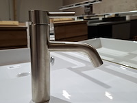 Wastafelkraan brondby xl, nik, brushed nickel - afbeelding 3 van  5