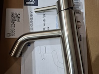 Wastafelkraan brondby xl, nik, brushed nickel - afbeelding 4 van  5