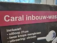 Wastafelkraan, caral, inbouw, chroom - afbeelding 3 van  3