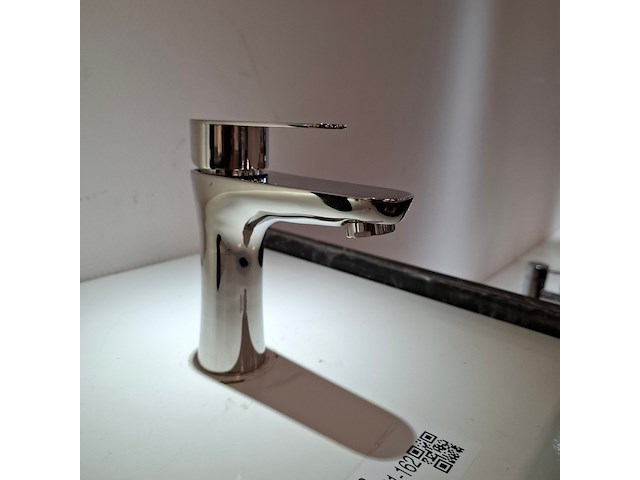 Wastafelkraan chroom - afbeelding 2 van  3