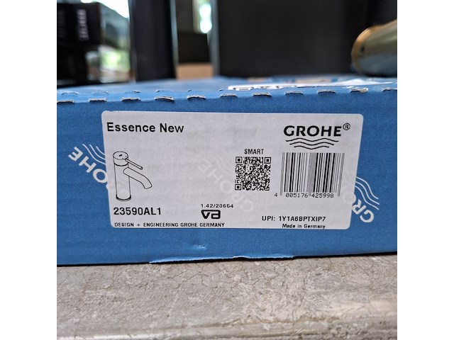 Wastafelkraan, grohe, essence new, gun metal - afbeelding 4 van  4