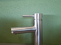 Wastafelkraan high end, rvs geborsteld - afbeelding 1 van  5
