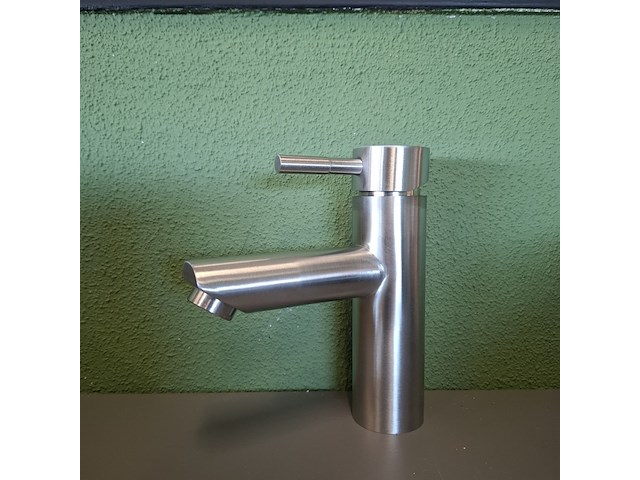 Wastafelkraan high end, rvs geborsteld - afbeelding 3 van  5