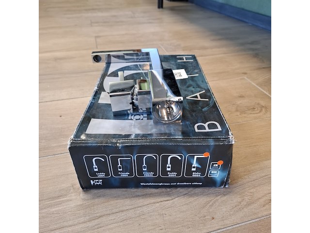 Wastafelkraan hotbath, bloke, chroom - afbeelding 7 van  7