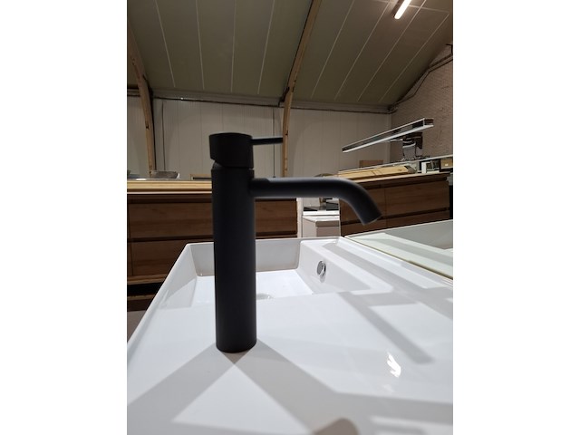 Wastafelkraan hotbath, cobber, matzwart - afbeelding 1 van  4