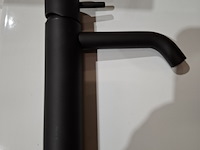 Wastafelkraan hotbath, cobber, matzwart - afbeelding 3 van  4