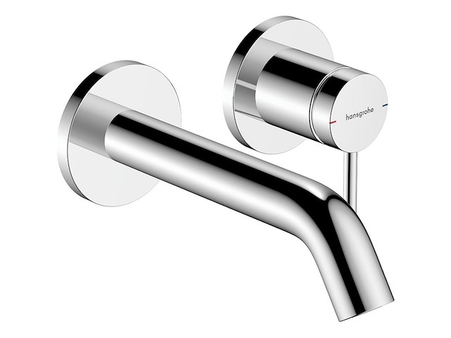 Wastafelkraan inbouw mengkraan, hans grohe, chroom - afbeelding 1 van  3