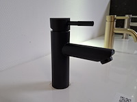 Wastafelkraan mat zwart - afbeelding 1 van  2