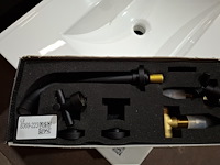 Wastafelkraan nobili, spring, mat zwart - afbeelding 1 van  4