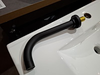 Wastafelkraan nobili, spring, mat zwart - afbeelding 3 van  4