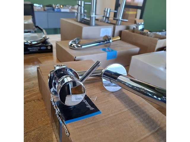 Wastafelkraan supergrif, inbouw, chroom - afbeelding 3 van  6