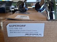 Wastafelkraan supergrif, inbouw, chroom - afbeelding 6 van  6