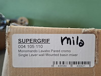 Wastafelkraan supergrif, mila, chroom - afbeelding 5 van  5