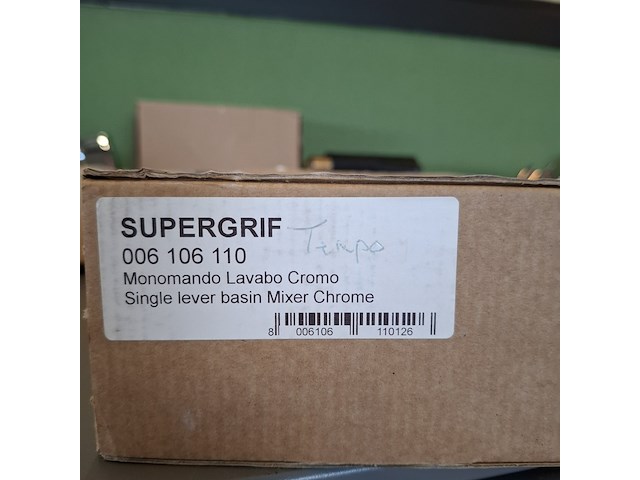 Wastafelkraan supergrif, tempo, chroom - afbeelding 4 van  4