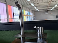 Wastafelkraan ta design, rvs geborsteld - afbeelding 1 van  5