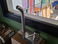 Wastafelkraan ta design, rvs geborsteld - afbeelding 2 van  5