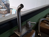 Wastafelkraan ta design, rvs geborsteld - afbeelding 3 van  5
