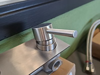 Wastafelkraan ta design, rvs geborsteld - afbeelding 4 van  5