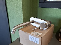 Wastafelkraan ta design, rvs geborsteld - afbeelding 1 van  7