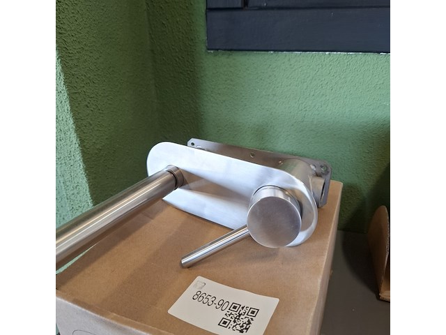 Wastafelkraan ta design, rvs geborsteld - afbeelding 2 van  7