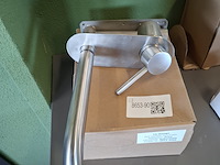 Wastafelkraan ta design, rvs geborsteld - afbeelding 3 van  7