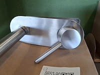 Wastafelkraan ta design, rvs geborsteld - afbeelding 4 van  7