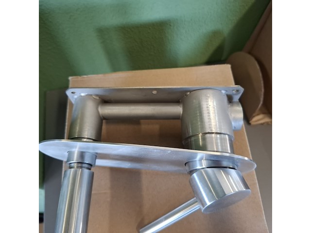 Wastafelkraan ta design, rvs geborsteld - afbeelding 5 van  7