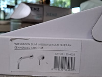Wastafelkraan, wiesbaden, slim, chroom - afbeelding 2 van  2