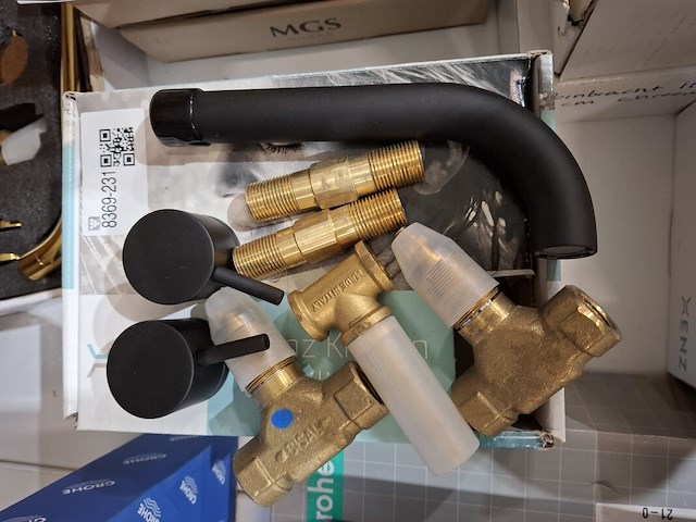 Wastafelkraan xenz, duero, mat zwart - afbeelding 1 van  4