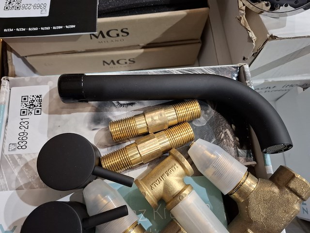 Wastafelkraan xenz, duero, mat zwart - afbeelding 3 van  4