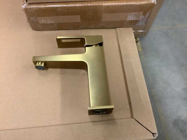 Wastafelmengkraan goud, karo, hkf090, goud - afbeelding 1 van  4